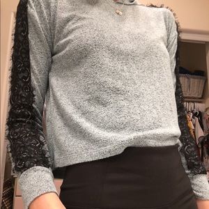 Justice blue crop top 💎😂